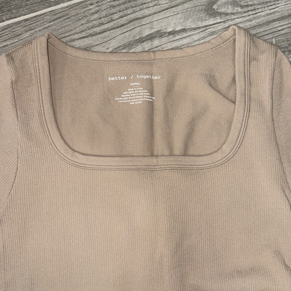 NWT Ribbed Bodysuit - Picture 3 of 4